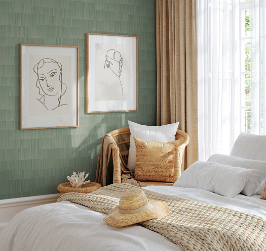 Обои в интерьере артикул KTS3 005, Микадо, Milassa Обои в интерьере артикул KTS3 005, Микадо, Milassa